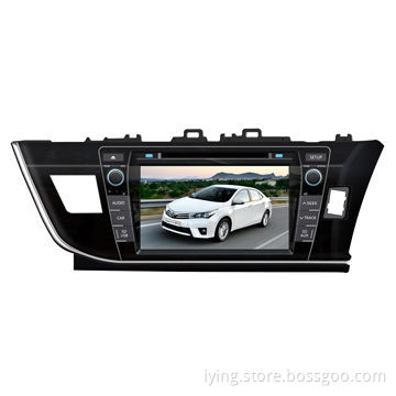 Car DVD Player for Toyota Corolla 2014, Right-hand Drive, Car GPS/Audio/Video, Built-in FM/AM Tuner